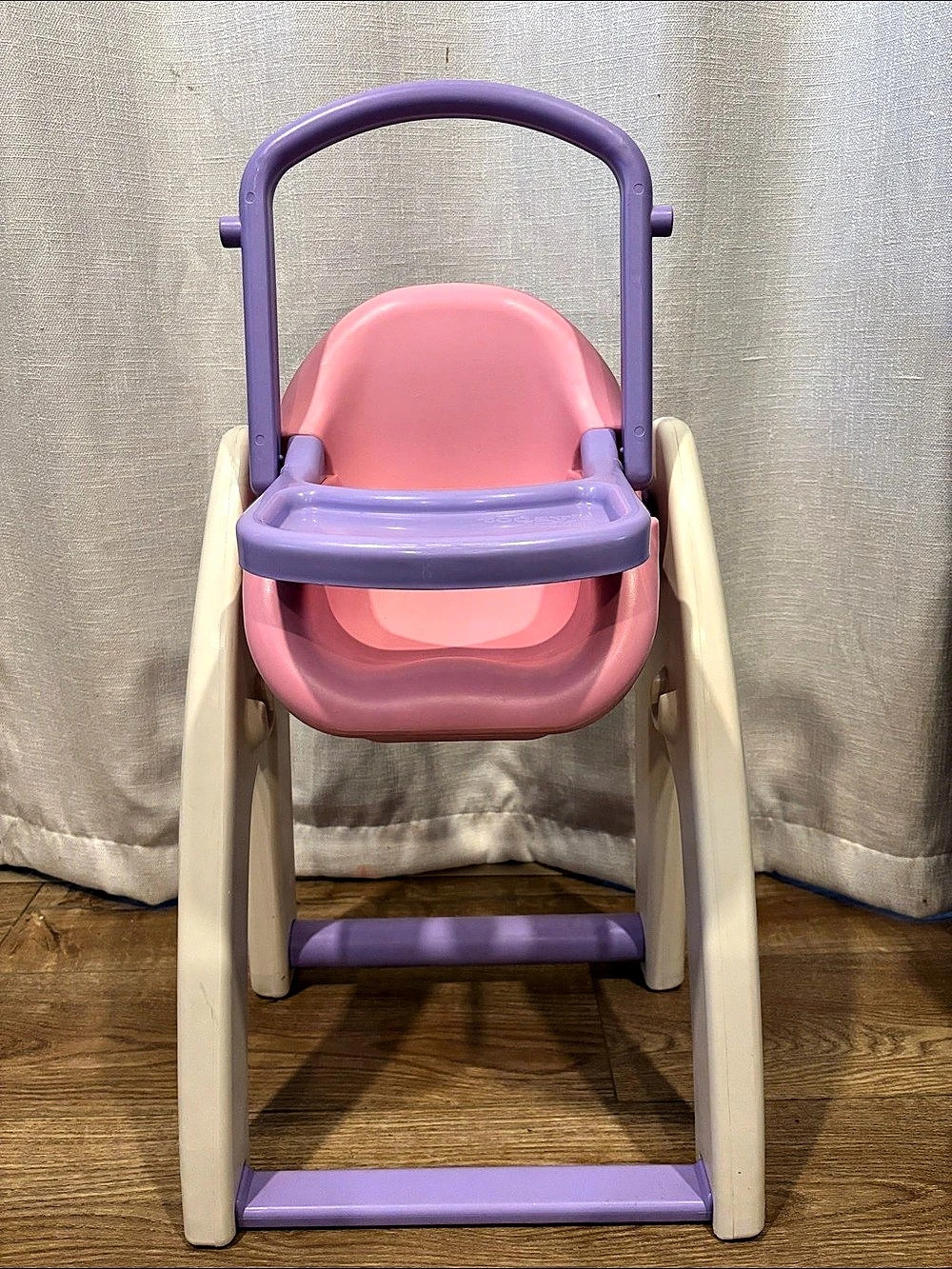 The vintage "Today's Kids" Baby Doll High Chair & Swing combo